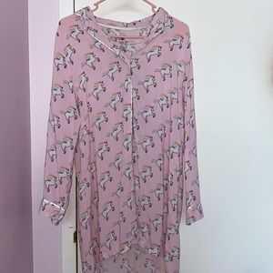 Unicorn Long Pajama Shirt